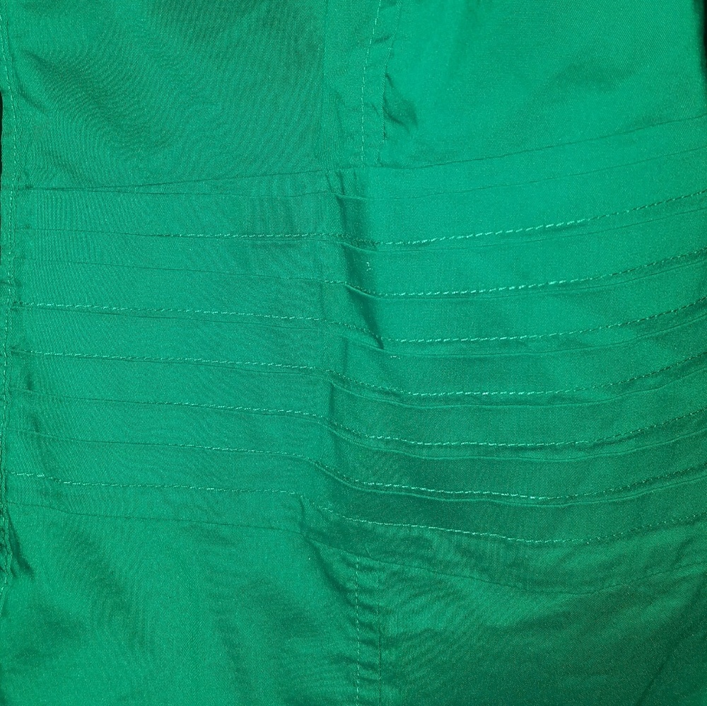 Torquise button down blouse - Picture 3 of 4